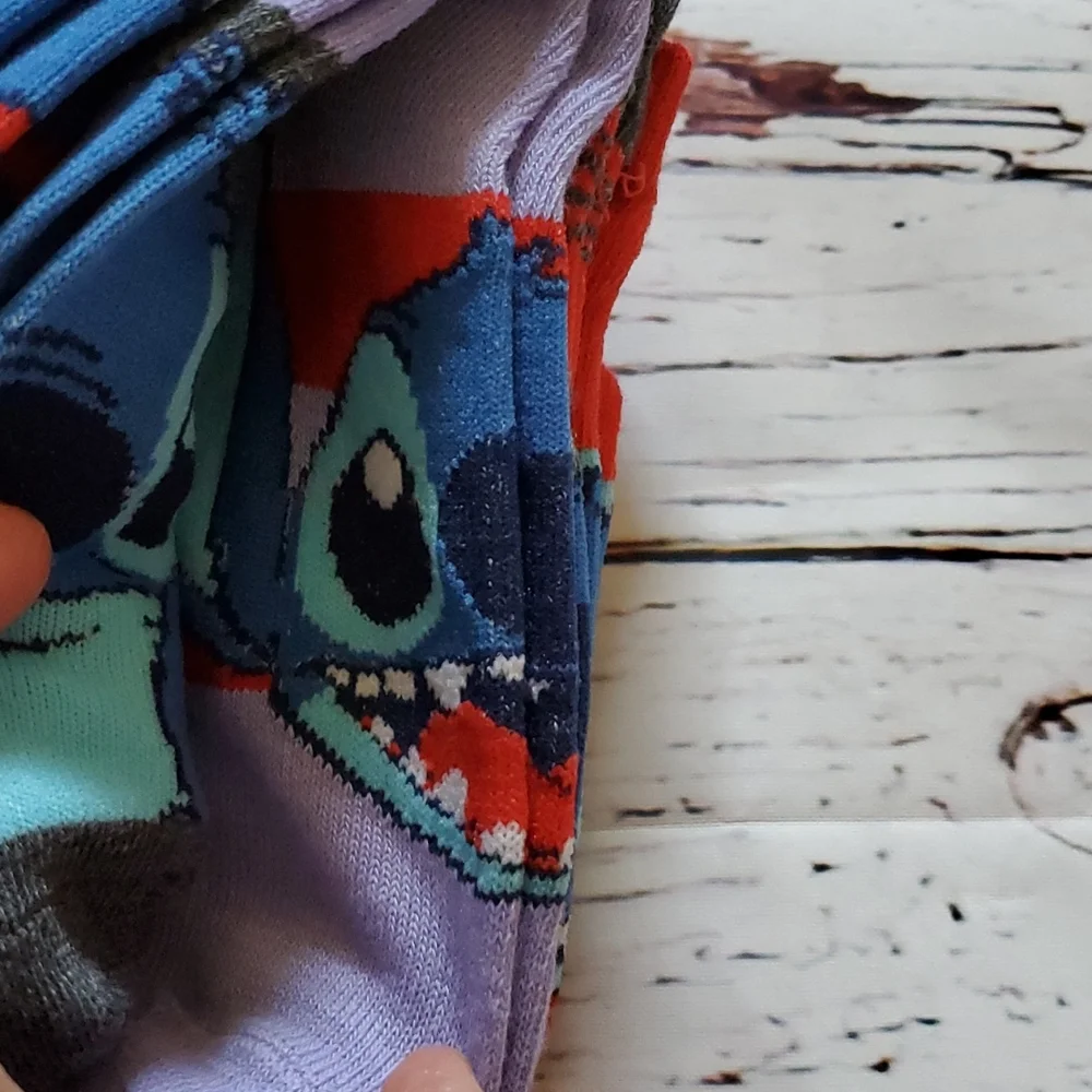 🆕️ DISNEY STITCH NO-SHOW SOCKS (6 PAIRS) 🌸
